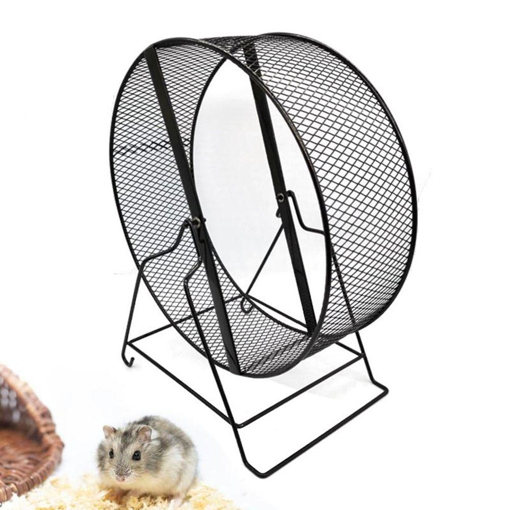 Ruota per Esercizio Hamster in Ferro Ruota da Corsa Resistente Nuova Ruota Fitness per Scoiattoli