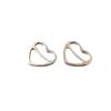 Heart-Shaped Alloy Buckle for Swimsuits, Lingerie, Shoes, and Clothing