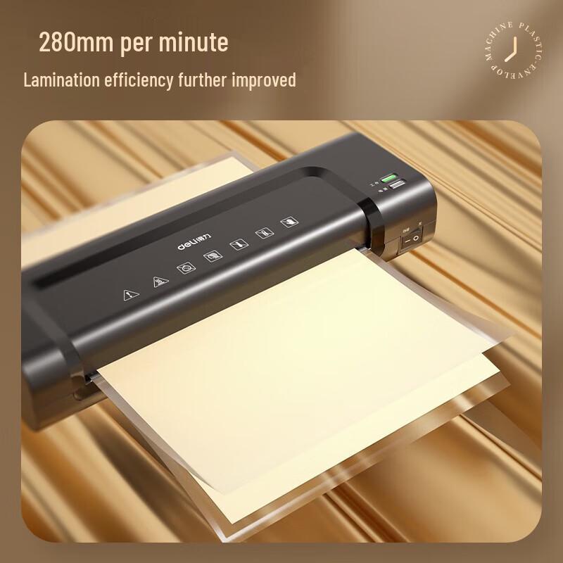 Deli 14375 Laminator CN plug (adapter included)