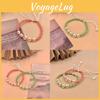 Delicate Daisy Handwoven Bracelet Unisex Retro Style Perfect For Couples