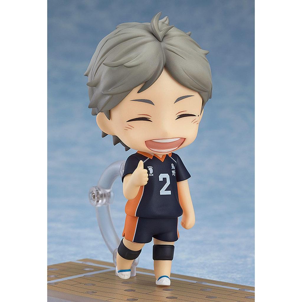 Nendoroid Haikyu Sugawara Koushi Non-scale Plastic Pre-painted Action Figure, Second Resale