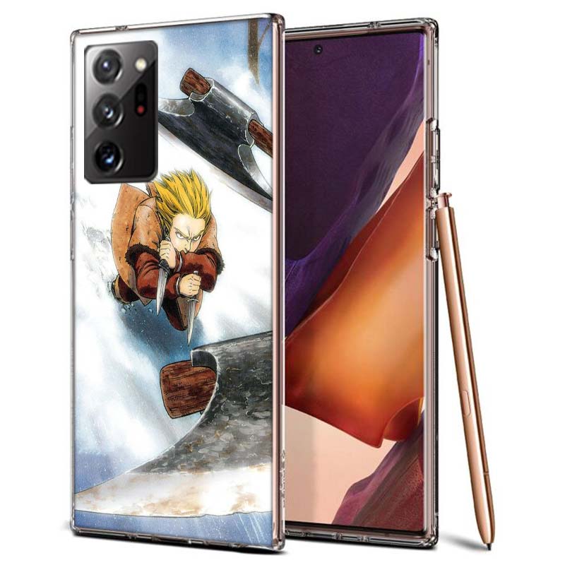 Vinland Saga Manga Phone Case For Samsung A70 A50S A40 A30 A20E A16 A26 A36 A56 A17 Galaxy Note 20 10 9 8 A71 A51 A41 A31 A21S A