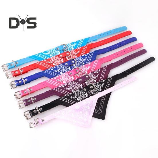 Ręcznik dla zwierząt domowych w stylu etnicznym, trójkątny szalik, regulowany kołnierz bandana dla szczeniąt, psów, kotów, akcesoriów dla zwierząt, prezent