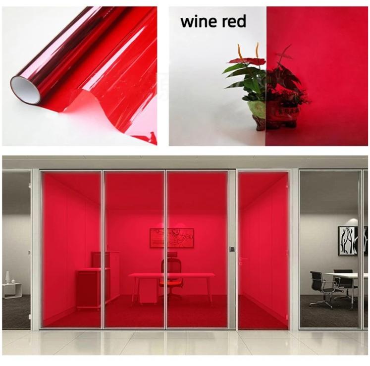 Rainbow Window Sticker Adhesive Vinyl Explosion-Proof Sun-Blocking Decoration Raamfolie For Window Door Glass Partition