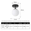 Modern Glass Ceiling Lamps Nordic glass ceiling Lights For Entrance Hallway Bedroom Bedside Home Indoor Lighting Fixtury