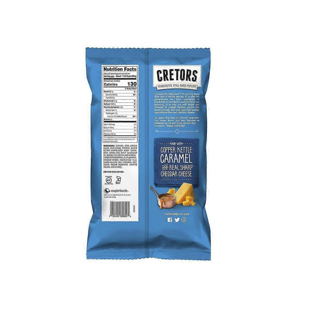 G.h. Mistura de Pipoca Cretors Queijo & Caramelo - 7,5 oz