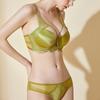 Französisches Sexy Glattes Nahtloses Ausgeschnittenes BH-Set, Push-Up Dessous-Set, Verbessert die Brustform & Sammelt Seitenfett für Frauen