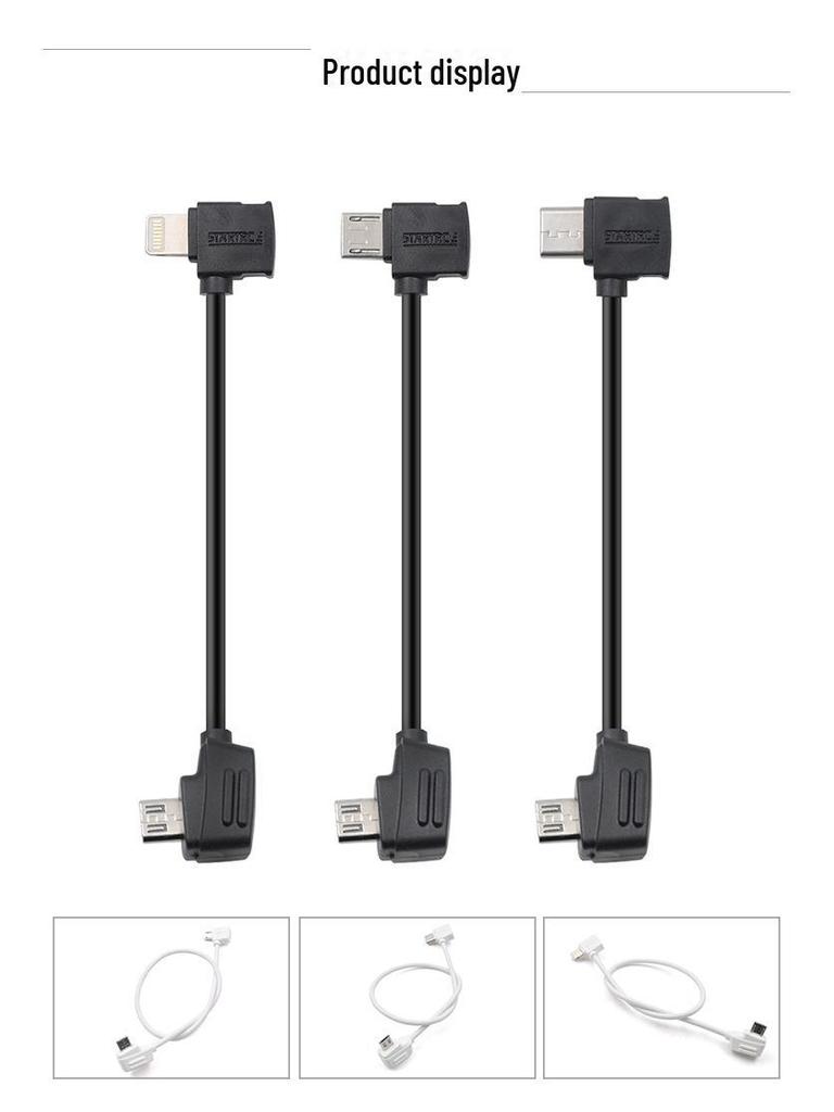 DJI Pro Air Remote Adapter: Forward/Reverse USB Data Cable (Universal)