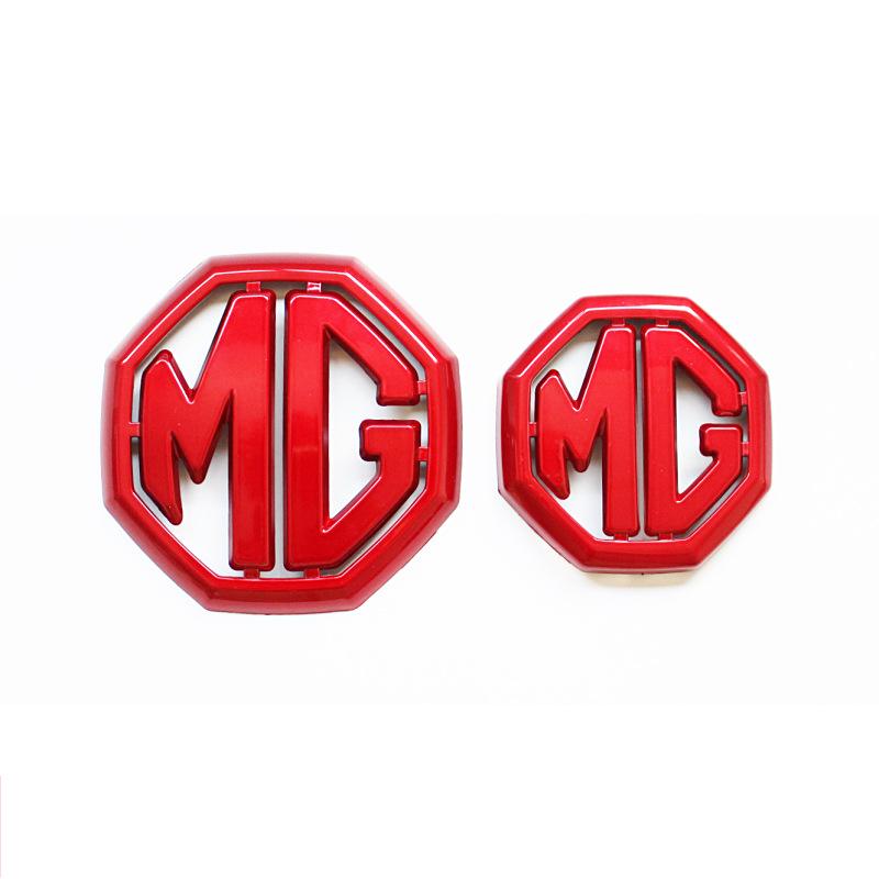 For MG 6 5 MG ZS HS Car Rear Emblem Front Grille Badge High-end Decals Car Styling Plastic Car Stickers Auto Exterior Decoration wue1