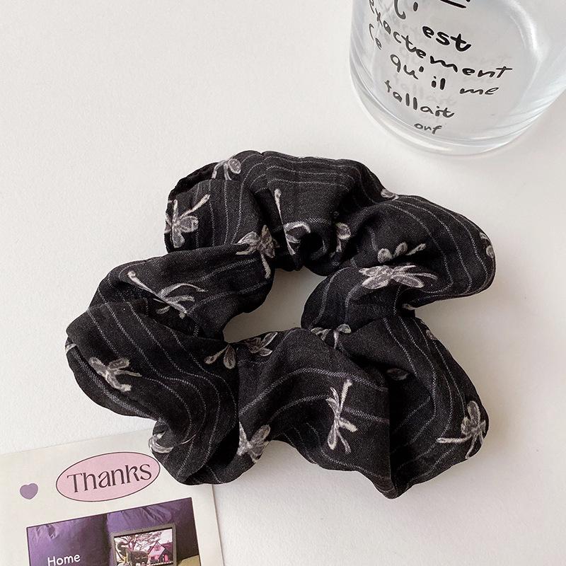 

2024 Женская нежная резинка для волос с бантом: Большая круглая резинка для волос