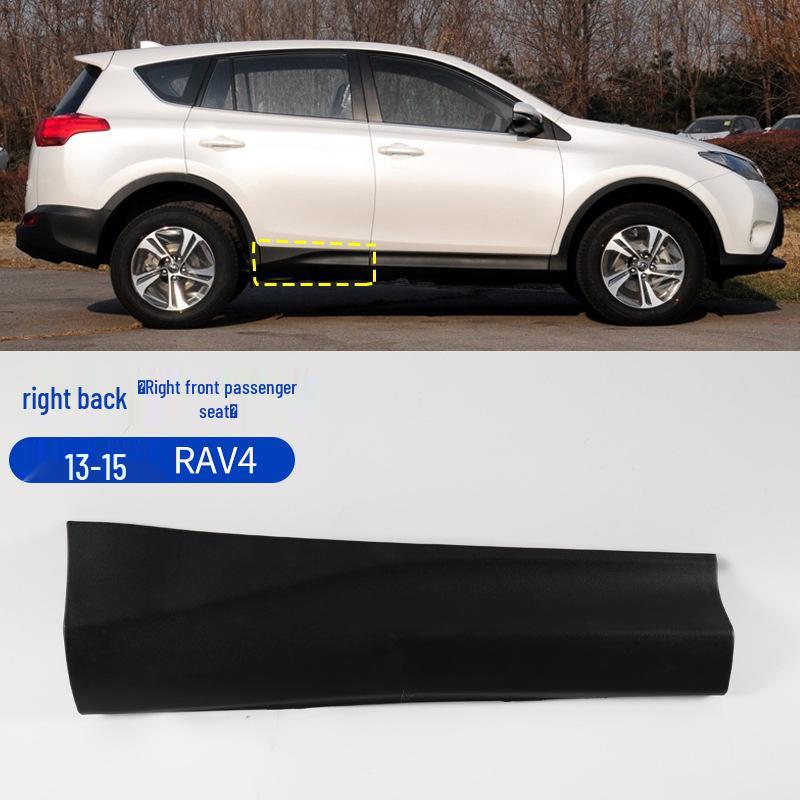 Toyota RAV4 (2013-2023) Door Lower Protector: Anti-collision & Anti-scratch Side Panel Trim