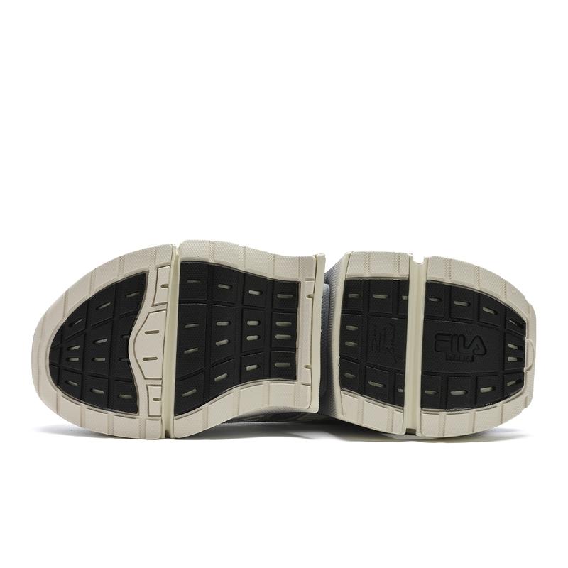 Fila Space Comfortable Fashion Low-Top Dad Shoes Kids Sneaker Mercury-Gray Rope-Brown F12W433117FQA