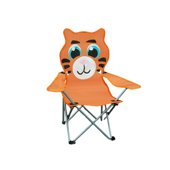 Venkovní dětské skládací křeslo Kreslené zvíře Přenosné Lehký Piknik pro velké zatížení Rybaření Trávník Kempování Pláž Batolata Chlapci Dívčí skládací židle