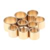 10 Stück DIY Snooker Billard Kupfer Messing Pool Queue Ferrule Reparatur Zubehör 9mm10mm11mm12mm13mm Messing Zubehör