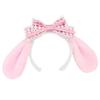 Sweet Style Tiara Women Students Photoshoot Hairband Cartoon Melody Ears Bowknot Headbands Plush Fluffy Hair Hoop