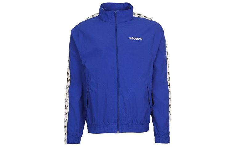 

Adidas Originals Jackets Men s Blue Stand Collar Moderate Other CE4826 L