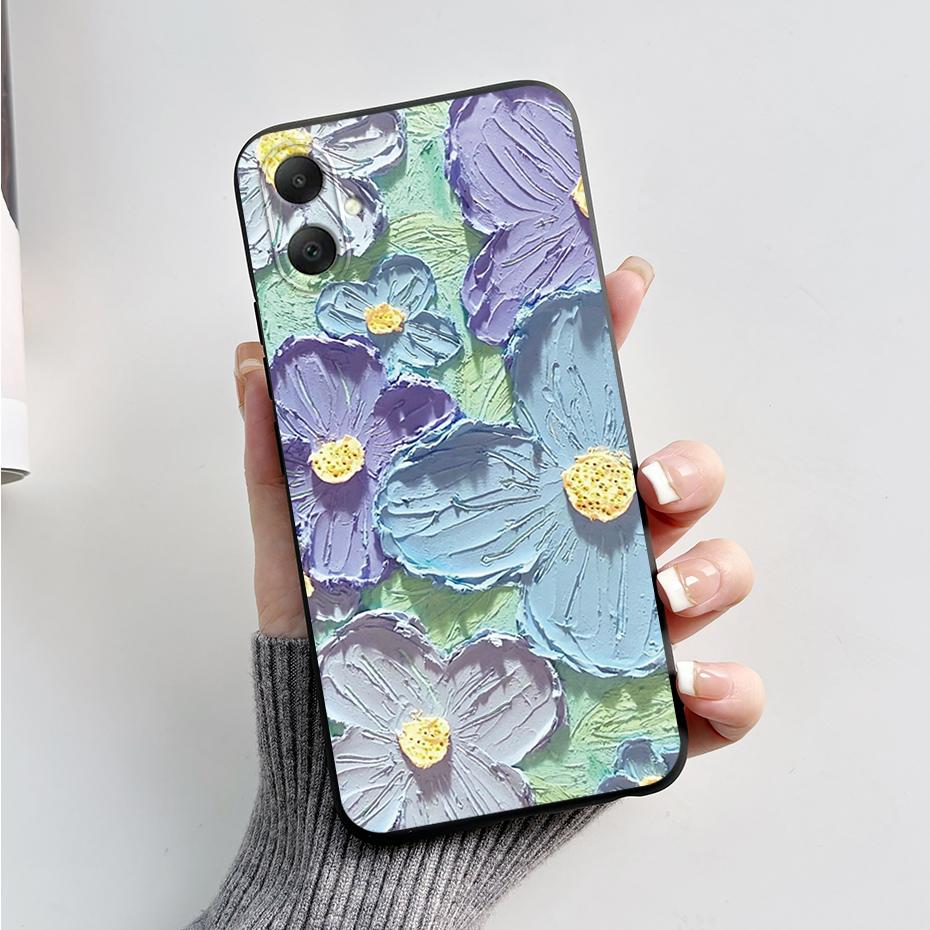 For Samsung Galaxy A06 Case A065F A065M Cute Cat Cartoon Bear Frog Soft Silicone Back Cover For Samsung A06 SamsungA06 4G Case