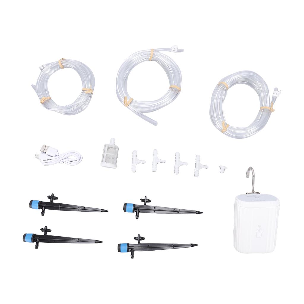 WIFI Automatic Plant Waterer, Automatic Drip Irrigation Kit for 10 Potted Plants, Timer, Water Shortage Alert,
