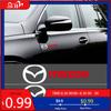 2025 Hot 2PC Car Vinyl Sticker Body Trunk Decoration Sticker Decal Accessories For Mazda 2 3 5 6 Axela CX-5 CX-3 Atenza Demio RX