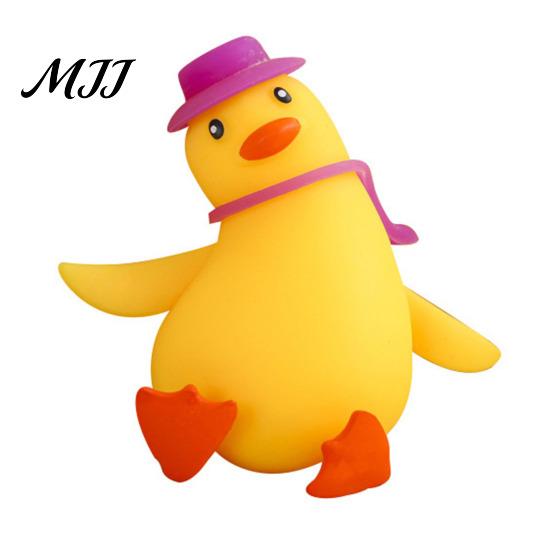 Duck Shape Toy Cartoon Stress Relief Toy, Squeezable Fidget Soft Stretch Sensory for Hand Exercise Relaxation Decompression