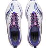 Li Ning Kids Running PU Classic Versatile Shock Absorption Rebound Breathable Low Top Running Shoes Kids Running Shoes Purple YKFV184-2