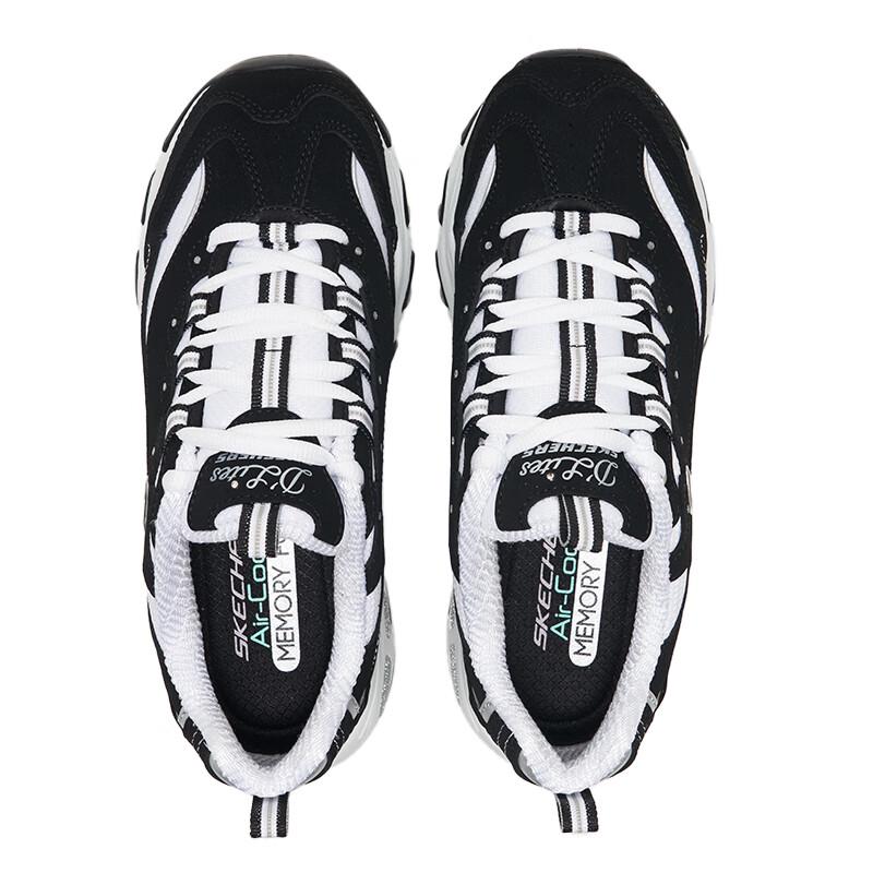 Skechers Women's 11930-BKW Panda Lifestyle Casual Shoes