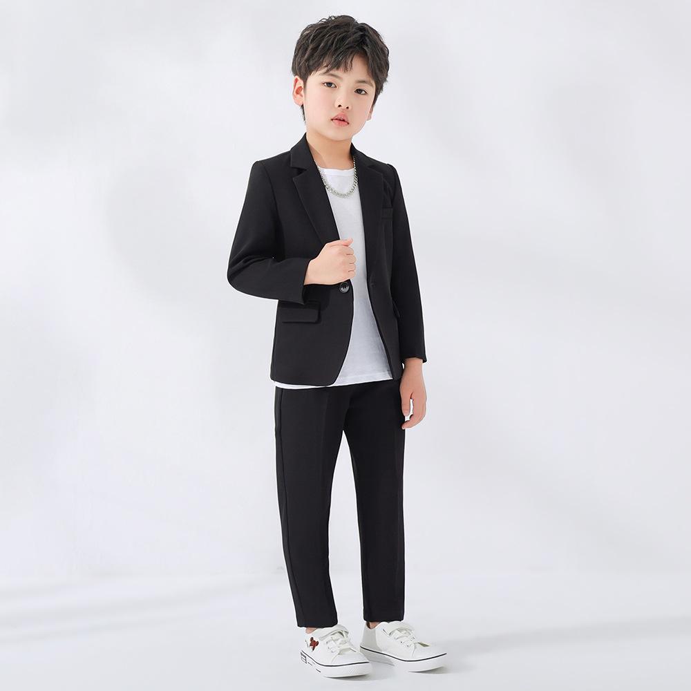 Boy's Spring/Summer Casual Blazer Set - Toddler Hosting & Photography Outfit, Flower Boy Wedding Suit