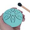 3 Inch 6 Notes Rain Drum for Outside Rain Drum Instrument Mini Handpan Drum Drumstick for Yoga Meditation Unique Relaxation Gift