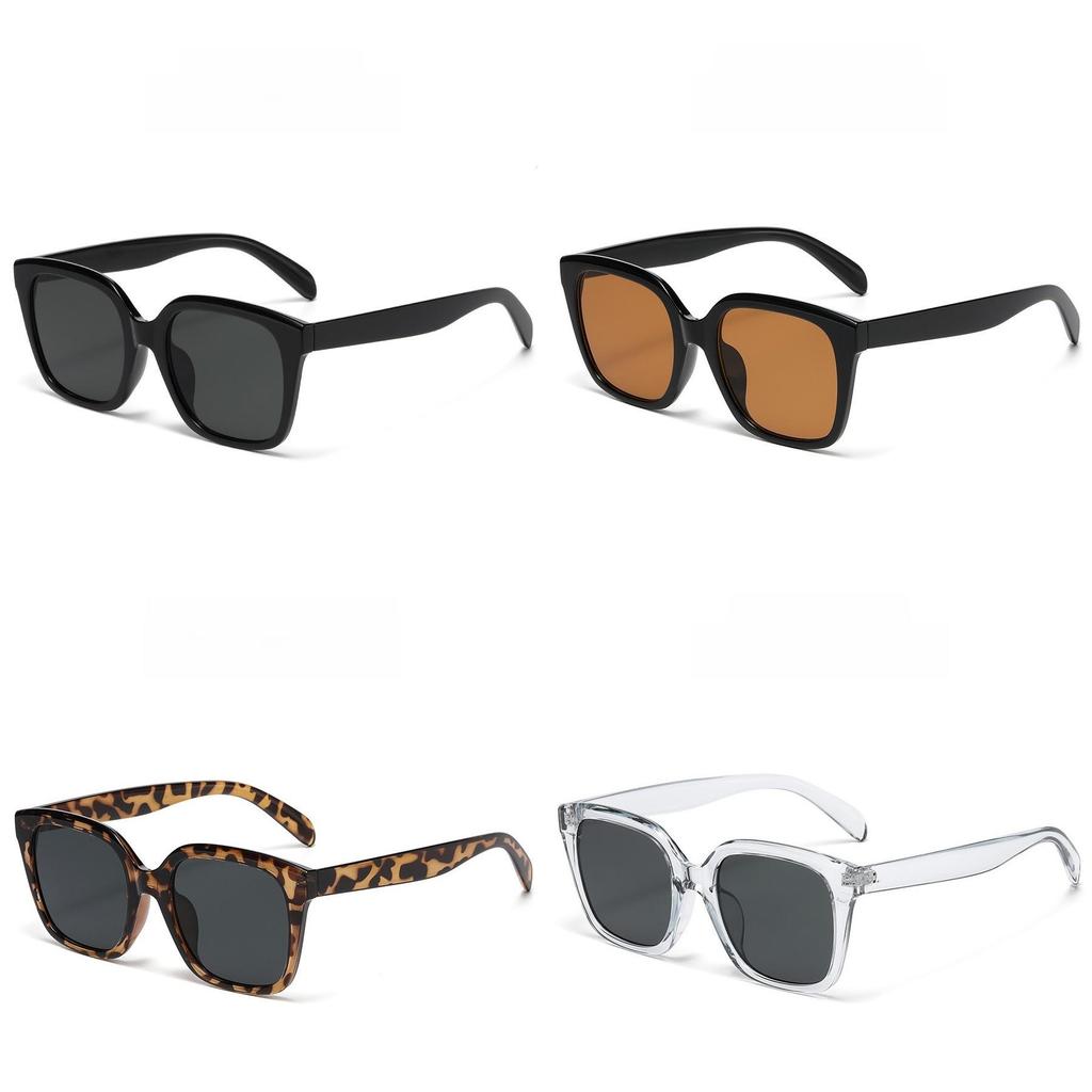 Vintage Square Glasses With Uv400 Protection For Travel And Fashion Enthusiasts
