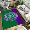 small carpet Anti-Slip Kitchen W-Wimbledon Bedroom Handmade cool Tufted Rug Living design Championships Room Entrance Decoration
