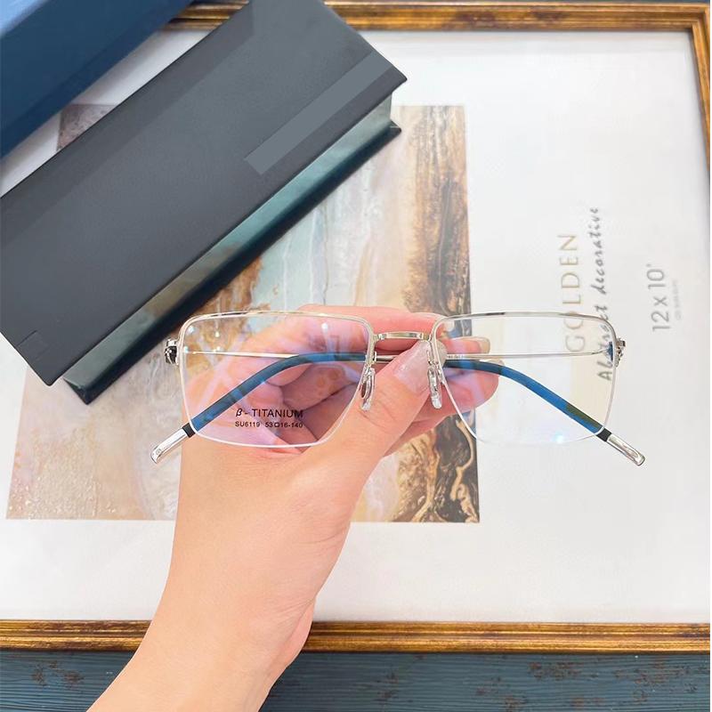 

Высокое качество Дания Бренд Очки Оправа Чистый Титан Многоугольные Очки Очки Мужчины Женщины Рецепт Оптические линзы 6119