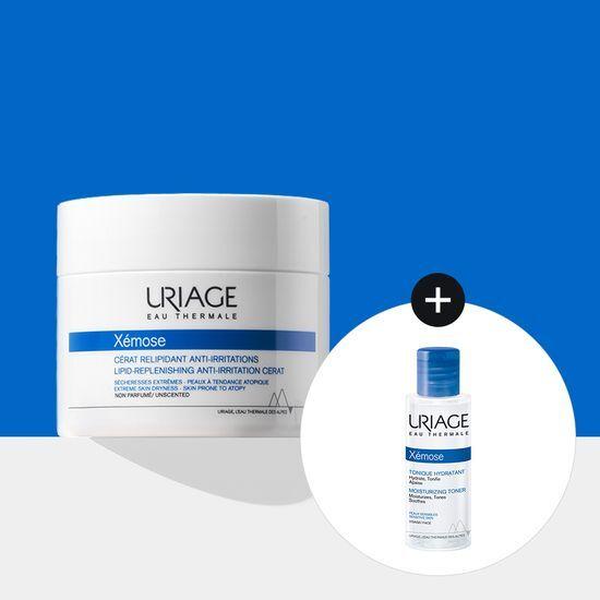 Uriage Jemos Serat 200ml Promotion (+ Jemos Toner 50ml Gift)