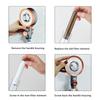 5Pcs PP Cotton Filter Cartridge Water Purification Shower Head Replacement Filter for Most Handheld Shower Sprayer