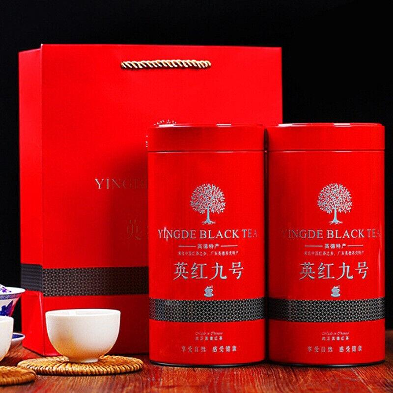 

Черный чай Yingde Yinghong No. 9 Черный чай с сильным вкусом в банках, 125 г Red jar