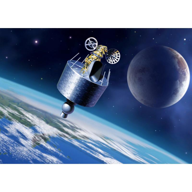 Aerospace Art Poster: Decorative Kraft Paper, Framed Wall Mural