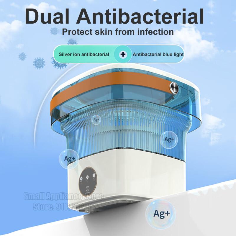 Портативна складна пральна машина міні-сушильної білизни для гуртожитку студента, оренда трусиків для подорожей, пральня, побутова техніка, ЄС