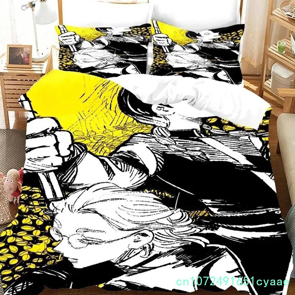 3D Print Anime Avengers Tokyo Bedding Set Duvet Cover Bed Set Quilt Cover Pillowcase Comforter King Queen Size Boys Adult