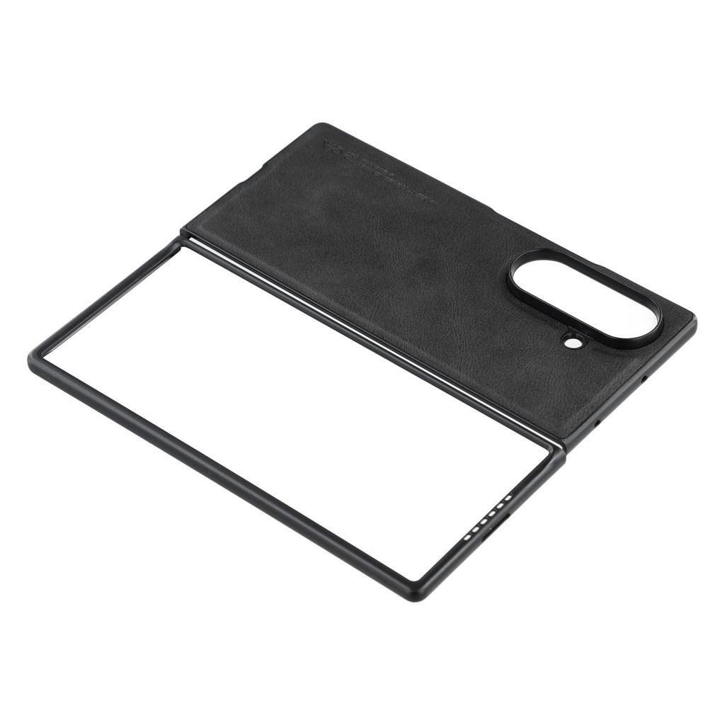 X-LEVEL Bojue-3 Series For Samsung Galaxy Z Fold7 5G Case Leather Coated PC+TPU Phone Back Cover