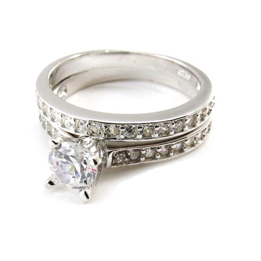 Silver Ring 'For Life' duo