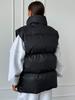 Women Autumn Winter Vests Stand Collar Loose Warm Vest Cotton-padded Coat Casual Women's Jackets Outerwears