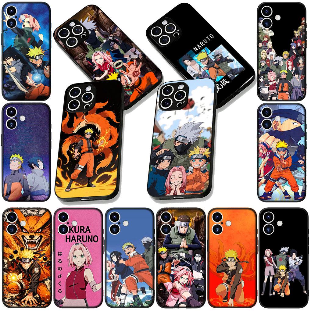 Cover for Motorola Moto Edge 70 60 Fusion NEO Pro G Stylus G56 G96 G52 G04 G05 20 Case Kakashi Sasuke Haruno Sakura Narutos