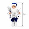 New Santa Claus Standing Figurine Christmas Decoration Window Display Ornament Home Decor Items And Gifts