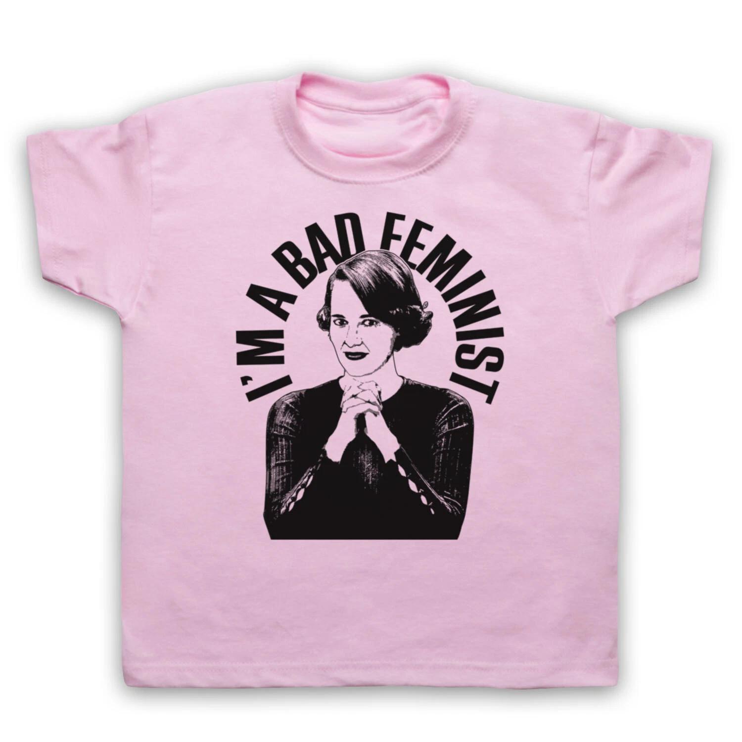 FLEABAG I M A BAD FEMINIST UNOFFICIAL PHOEBE ICONIC TV KIDS CHILDS T-shirt 110