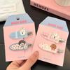 Perfect Gift Cute Cartoon Puppy Hair Clips Adorable Trendy No-Crease Bang Clip Sweet Pet Dog Hair Clip Set for Women Girls