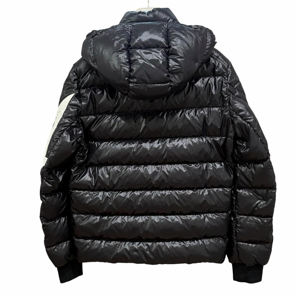 MONCLER CORYDALE H20911A00101 68950 Down Jacket Shiny Black Men's Size M (2)