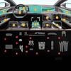 For BYD Han EV DMi   TPU Transparent Protective Film Interior Sticker Center Console Navigator Gear Door Car Accessories