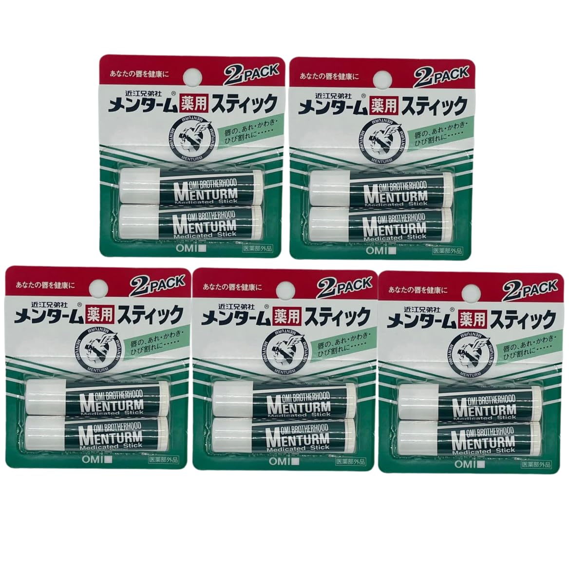 

Mentum Medicated Stick Mentum Lip 8g Omi Brothers 5 комплектов