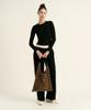 Stylehan Zebra Shopper Bag Bronze Gold