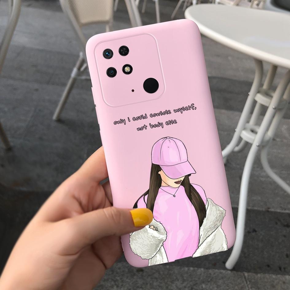 For Xiaomi Redmi 10C Phone Case New Popular Flower Painted TPU Cover For Xiaomi Redmi 10C 4G Bumper Redmi10C NFC 2022 Soft Funda