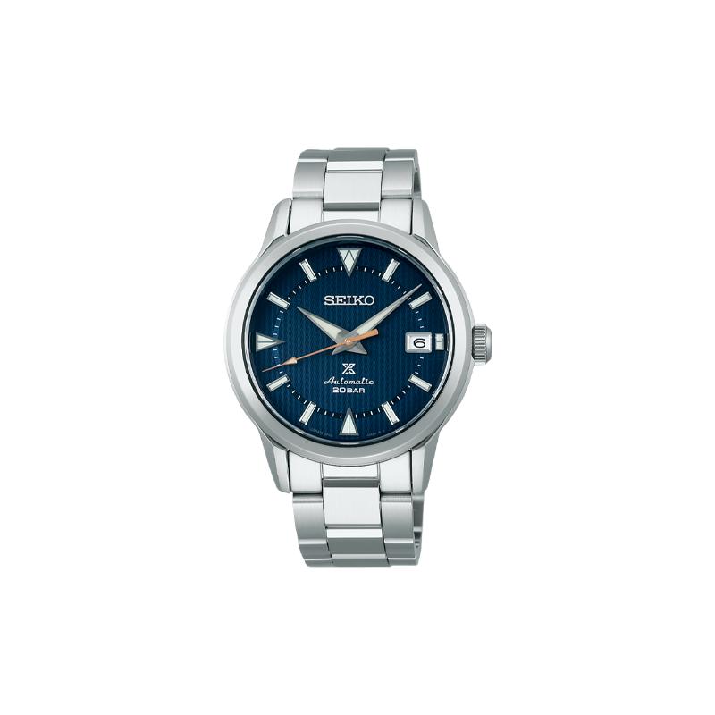

SEIKO Prospex Sports Series Mountaineering Mechanical Watch Dark Blue Automatic Steel Strap Men s Watch Blue Dial SBDC159 синій